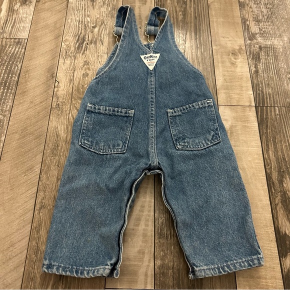 Vintage OshKosh B'gosh Blue Denim Overalls Classic Style - Picture 2 of 6